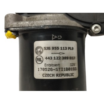 Recambio de motor limpia delantero para skoda fabia combi 1.0 mpi referencia OEM IAM 5JB955113 443122389017 