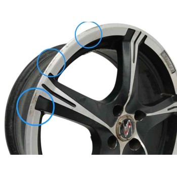 Recambio de llanta para opel astra g berlina 1.6 16v referencia OEM IAM SUG770 17X7J ET38 4H 4X100