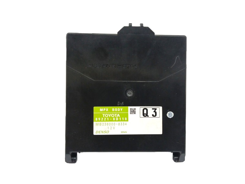 Recambio de modulo electronico para toyota yaris 1.3 16v cat referencia OEM IAM 892210D110 MB2380008334 Recambio de modulo electronico para toyota yaris 1.3 16v cat referencia OEM IAM 892210D110 MB2380008334