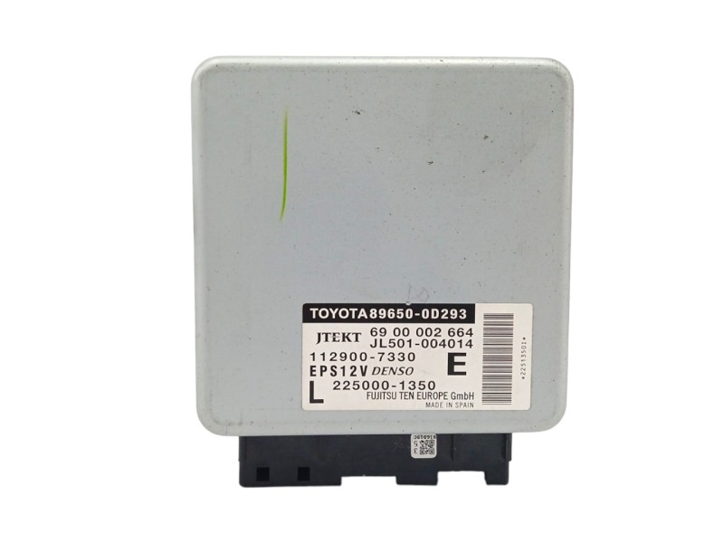 Recambio de modulo electronico para toyota yaris 1.3 16v cat referencia OEM IAM 896500D293 6900002664 1129007330 Recambio de modulo electronico para toyota yaris 1.3 16v cat referencia OEM IAM 896500D293 6900002664 1129007330