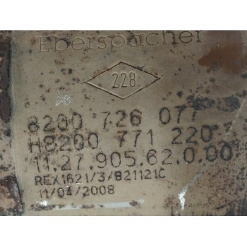 Recambio de catalizador para renault laguna grandtour iii 2.0 dci diesel fap referencia OEM IAM 8200726077 H8200771220 