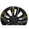 Recambio de llanta para honda hr-v (rv) 1.5 ehev (rv5) referencia OEM IAM 3M018075A 18X7,5J ET55 5H 5X114
