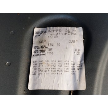 Recambio de carroceria corte para skoda fabia (6y2/6y3) 1.2 12v referencia OEM IAM   