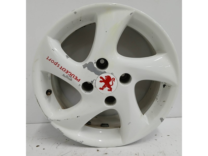 Recambio de llanta para peugeot 206 cc 1.6 16v cat referencia OEM IAM SIROCCO 6JX15CH4 ET28 4H 4X108