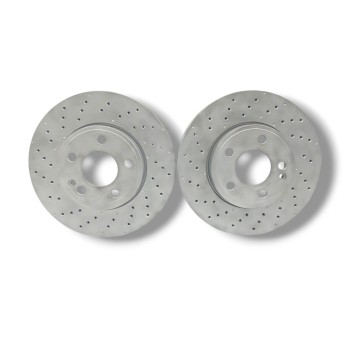 Recambio de disco freno delantero para mercedes-benz clase a (w176) a 180 (176.042) referencia OEM IAM DF62628  