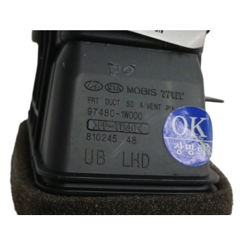 Recambio de rejilla aireadora para kia rio 1.2 cat referencia OEM IAM 974801W000 DELANTERA DERECHA 