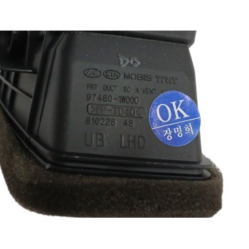 Recambio de rejilla aireadora para kia rio 1.2 cat referencia OEM IAM 974801W000 DELANTERA IZQUIERDA 