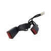 Recambio de enganche cinturon derecho para kia rio 1.2 cat referencia OEM IAM  TRASERO 