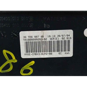 Recambio de cuadro instrumentos para citroën c5 berlina 2.0 hdi cat (rhr / dw10bted4) referencia OEM IAM 9655608780  