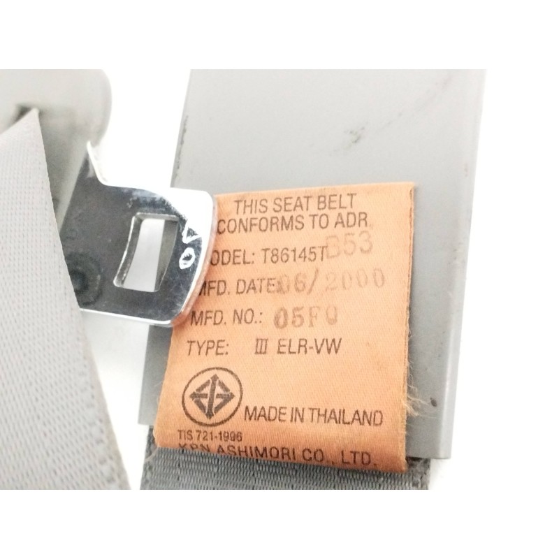 CINTURON SEGURIDAD TRASERO IZQUIERDO