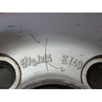 Recambio de llanta para opel kadett e 1.6 diesel referencia OEM IAM 2140005 5,5JX14 ET49 90279944