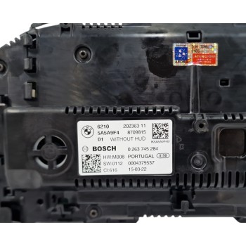 Recambio de cuadro instrumentos para bmw serie x3 (g01) 2.0 referencia OEM IAM 62105A5A9F4 0263745284 62105A5A9F3