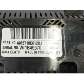 Recambio de mando climatizador para ford c-max 1.6 16v ti-vct cat referencia OEM IAM AM5T18C612BJ  