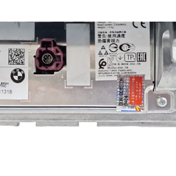 Recambio de pantalla multifuncion para bmw serie x3 (g01) 2.0 referencia OEM IAM 65505A42087  