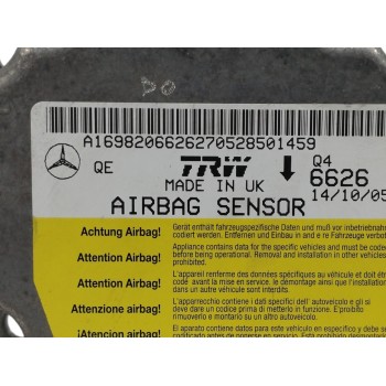 Recambio de centralita airbag para mercedes-benz clase b (w245) 2.0 cdi cat referencia OEM IAM A169820662  