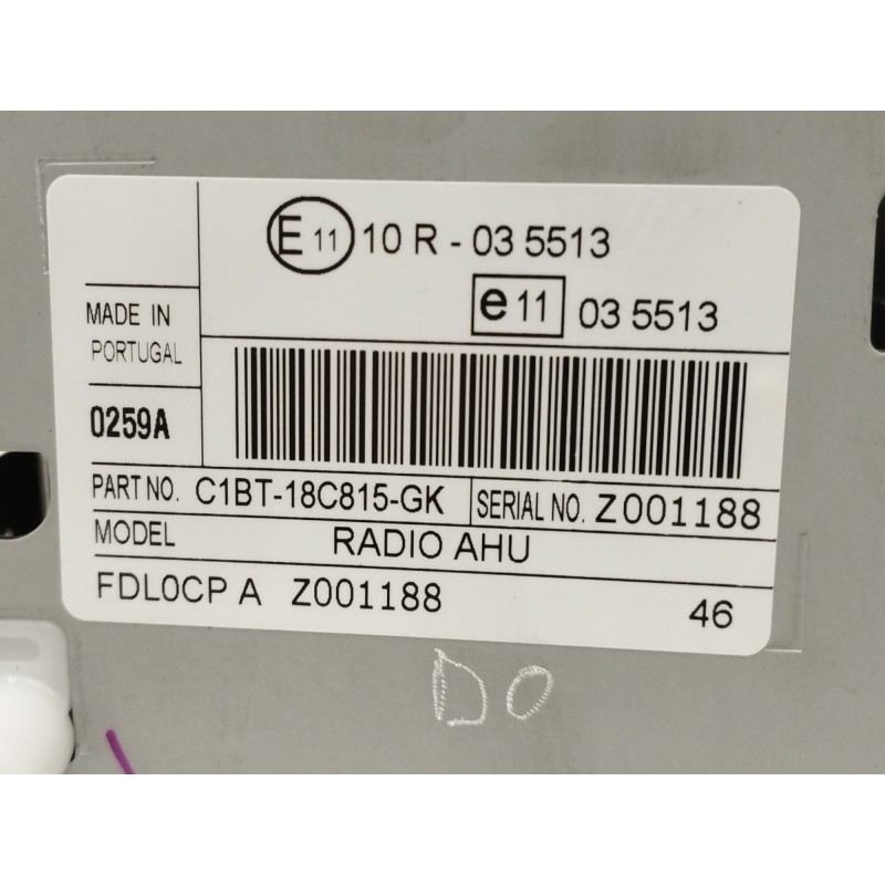 SISTEMA AUDIO / RADIO CD