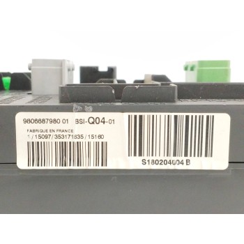 Recambio de caja reles / fusibles para citroën c4 picasso 1.6 blue-hdi fap referencia OEM IAM 9806687980 S180204004B 
