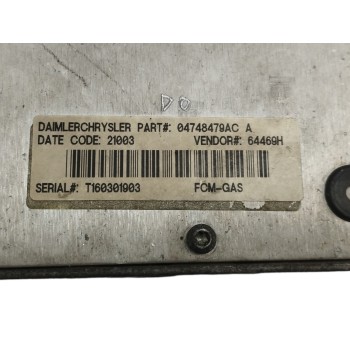 Recambio de modulo electronico para chrysler voyager (rg) 3.3 v6 cat referencia OEM IAM 04748479AC  