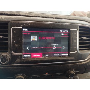 Recambio de pantalla multifuncion para citroën jumpy fugón 2.0 blue-hdi fap referencia OEM IAM 9813041280 A2C96215901 