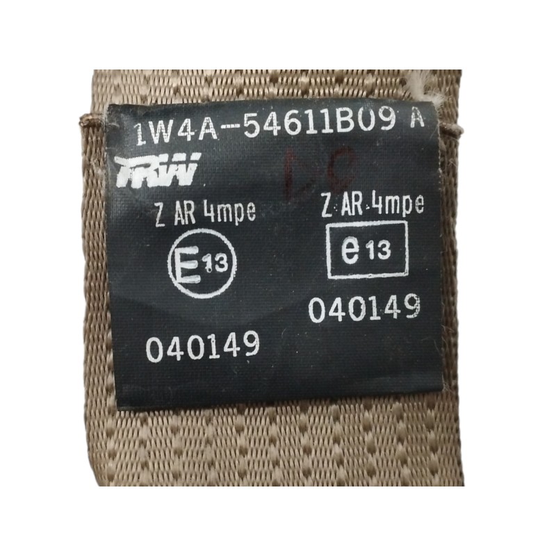 CINTURON SEGURIDAD DELANTERO IZQUIERDO