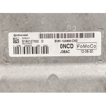 Recambio de centralita motor uce para ford c-max 1.6 16v ti-vct cat referencia OEM IAM BV6112A650CND S180127022D 