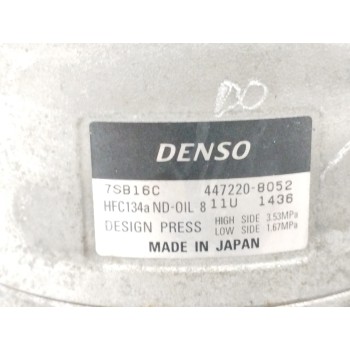 Recambio de compresor aire acondicionado para mg serie 75 (rj) 2.0 v6 24v cat referencia OEM IAM 4472208052 7SB16C 