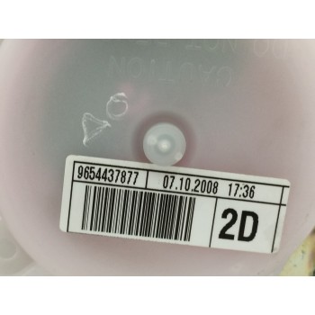 Recambio de cinturon seguridad trasero derecho para citroën c4 picasso sx referencia OEM IAM 9654437877  