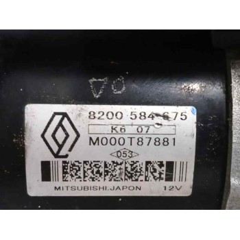 Recambio de motor arranque para nissan qashqai i (j10, nj10) 1.5 dci referencia OEM IAM 8200584675 M000T87881 