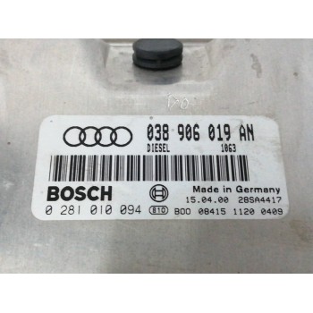 Recambio de centralita motor uce para audi a4 berlina (b5) 1.9 tdi referencia OEM IAM 038906019AN 0281010094 