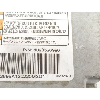 Recambio de centralita airbag para isuzu trooper 3.0 dti (3-trg.) referencia OEM IAM 8093526990  
