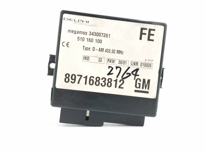 Recambio de modulo electronico para isuzu trooper 3.0 dti (3-trg.) referencia OEM IAM 8971683812 343007261 510160100 Recambio de modulo electronico para isuzu trooper 3.0 dti (3-trg.) referencia OEM IAM 8971683812 343007261 510160100
