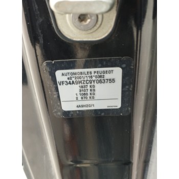 Recambio de carroceria corte para peugeot 308 1.6 hdi fap cat (9hz / dv6ted4) referencia OEM IAM   