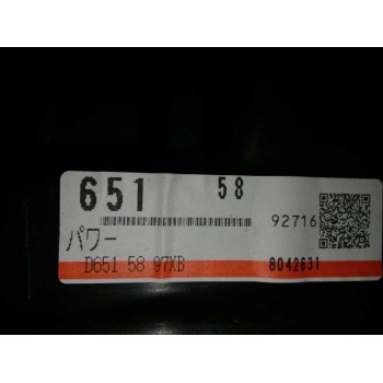 Recambio de elevalunas delantero derecho para mazda 2 lim. (de) 1.3 active + (5-ptas.) (63kw) referencia OEM IAM FUNDA D01G5858X