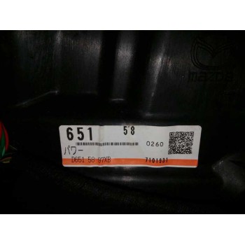 Recambio de elevalunas delantero derecho para mazda 2 lim. (de) 1.3 active + (5-ptas.) (63kw) referencia OEM IAM FUNDA D01G5858X