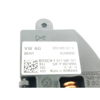 Recambio de resistencia calefaccion para audi a4 ber. (b8) 2.0 16v tdi referencia OEM IAM 8T0820521F F011500121 