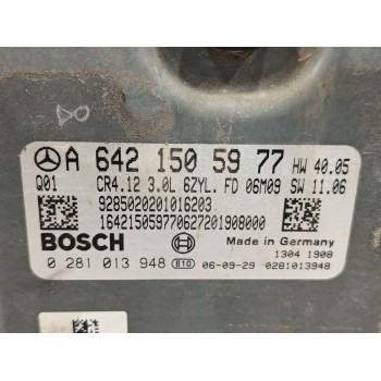 Recambio de centralita motor uce para mercedes-benz clase gl (x164) gl 320 cdi 4-matic (164.822) referencia OEM IAM A6421505977 