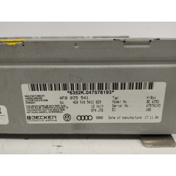 Recambio de sistema navegacion gps para audi a6 berlina (4f2) 2.0 tdi referencia OEM IAM 4F0035541 BE6352 