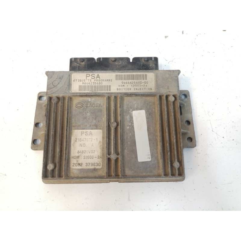 Recambio de centralita motor uce para peugeot 206 berlina 1.4 referencia OEM IAM 9644235680 9644625680 