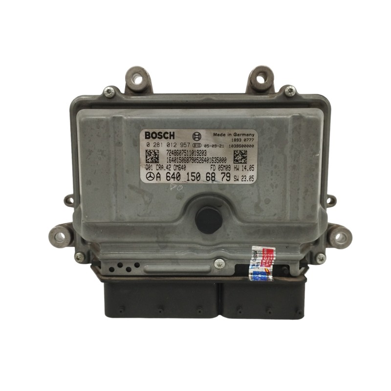 Recambio de centralita motor uce para mercedes-benz clase b (w245) 2.0 cdi cat referencia OEM IAM A6401506879 0281012957 