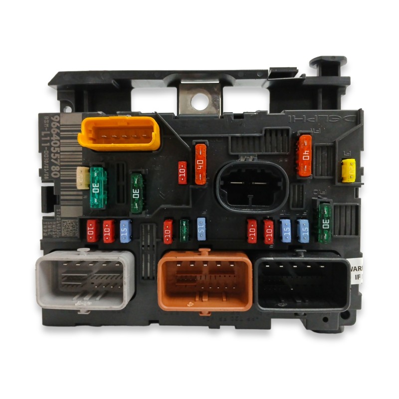 Recambio de caja reles / fusibles para peugeot 207 1.4 hdi referencia OEM IAM 9664055780  