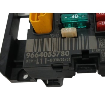 Recambio de caja reles / fusibles para peugeot 207 1.4 hdi referencia OEM IAM 9664055780  