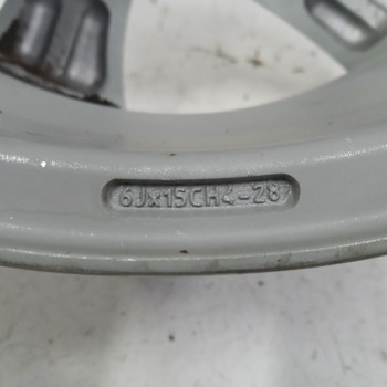 Recambio de llanta para peugeot 206 berlina 2.0 hdi cat referencia OEM IAM SIROCCO 6JX15CH4 ET28 4H 4X108