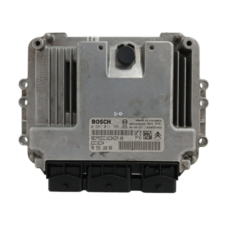 Recambio de centralita motor uce para peugeot 207 1.4 hdi referencia OEM IAM 9658556880 0281011785 