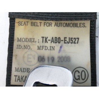 Recambio de cinturon seguridad trasero central para honda accord berlina (cu) 2.2 dtec cat referencia OEM IAM TKAB0EJ527  
