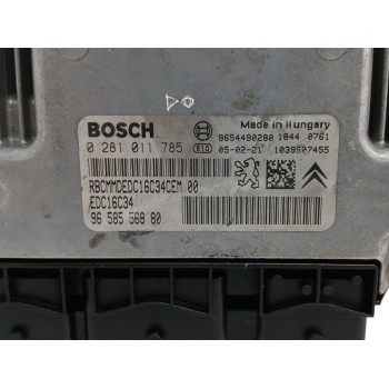 Recambio de centralita motor uce para peugeot 207 1.4 hdi referencia OEM IAM 9658556880 0281011785 