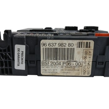 Recambio de caja reles / fusibles para peugeot 207 1.4 hdi referencia OEM IAM 9663798280  