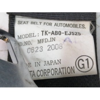 Recambio de cinturon seguridad trasero izquierdo para honda accord berlina (cu) 2.2 dtec cat referencia OEM IAM TKAB0EJ525  