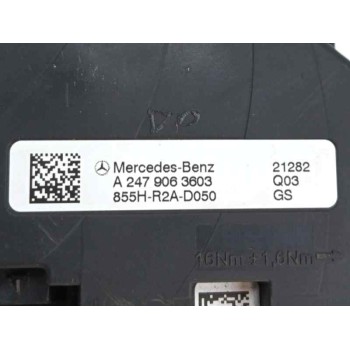 Recambio de caja reles / fusibles para mercedes-benz benz gla (h247) gla 200 d (247.712) referencia OEM IAM A2479063603  