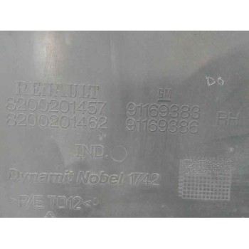Recambio de puntera paragolpes trasera derecha para nissan primastar furgoneta (x83) 2.5 dci 140 referencia OEM IAM 91169383 820