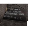 Recambio de cinturon seguridad trasero derecho para kia cee´d 2.0 crdi referencia OEM IAM 898201H000  